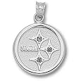 Pittsburgh Steelers NFL Sterling Silver 5/8 Charm