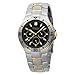 Caravelle by Bulova Men's 45C20 Stainless Steel Bracelet Black Dial Watch
