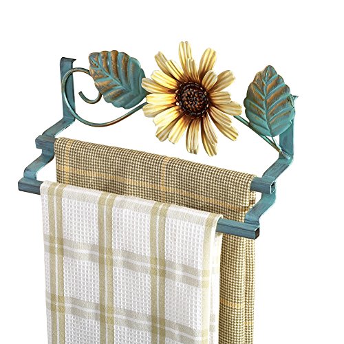 Sunflower Cabinet Towel Rack