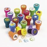 Rhode Island Novelty Assorted Plastic Stamps, 50 Count
