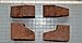 BRIAR EBAUCHON Blocks LOT 4PCS Size 4