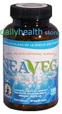 (12 btls) Original Sea Veg (180 caps/btl) NEW 2012 Label Plus (1 btl) Coral Calcium Ultra