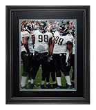 Autographed John Henderson Photograph - Jacksonville Jaguars Deluxe Framed 16x20 - Autographed College Photos