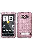 MyBat HTC EVO 4G Diamante Protector Cover (Diamante 2.0) - Pink