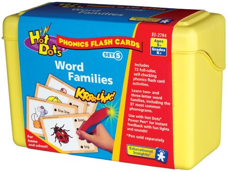 Childrens Toyshop  Toys : Hot Dots Phonics Word Families Set 5