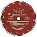 Freud LU98R012 12-Inch 96 Tooth TCG Laminate and Wood Cutting Saw Blade with 1-Inch Arbor and PermaShield Coating