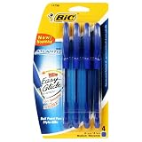BIC Atlantis Stick 1.2mm Ball Pen - Blue, Six - 4 Count Packs (24 Pens) (Pack of 2)