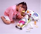 ぽぽちゃん なりきりごっこ遊びのお道具 病院に変身 ! 救急車