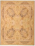 IMAGE OF Due Process Aubusson Etienne Ivory-Blue 4' X 6' Area Rug