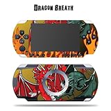Protective Vinyl Skin Decal for SONY PSP - Dragon Breath