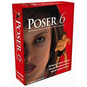 Poser 6 Shade LE: 3D Figure Design and Animation Solution by Curious Labs Inc.