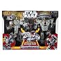 Star Wars Transformers Deluxe Millenium Falcon with Han Solo & Chewbacca