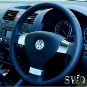 VW Golf V Chrome Steering Wheel Inserts