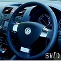 VW Golf V Chrome Steering Wheel Inserts
