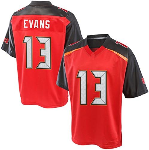 DABOQ Tampa Bay Buccaneers #13 Mike Evans Orange Custom Game Jersey