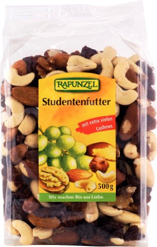 Rapunzel Studentenfutter mit Sultaninen, 1er Pack (1 x 500 g) - Bio