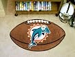 FANMATS 5792 NFL Miami Dolphins Football Rug