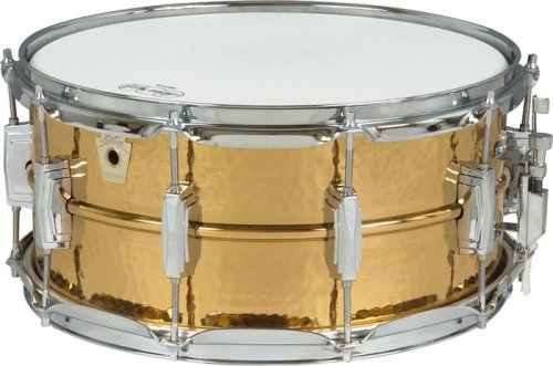 Ludwig Hammered Bronze Snare Drum, 5x14