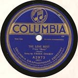 The Love Nest From "Mary" / Down the Trail to Home Sweet Home (1920 78rpm)