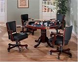 Bumper Pool Table 5 Piece Set By Coaster Furniture