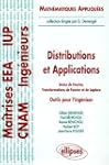 Distributions et applications - S�rie...