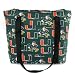 University of Miami Tote Bag UM Logo Cotton with WATERPROOF LINING UNDERSIDE Travel Bags, for Gym or Beach Best Cute Unique GIFT IDEA for Him Her Man Men DAD MOM Mother Woman Women Ladies