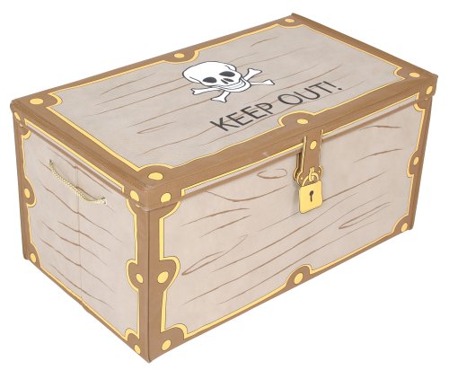Childrens Toyshop  Toys : Pirates Treasure Chest Storage Box & Lid