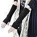 World Pride Cable Knit Cotton Slouch Arm Warmer Winter Fingerless Long Gloves