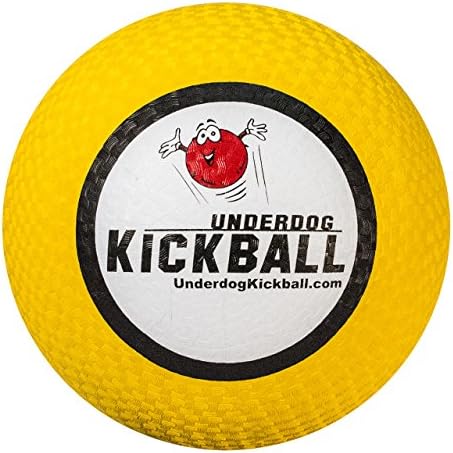 10" Rubber Underdog Kickball - Yellow (Baden)