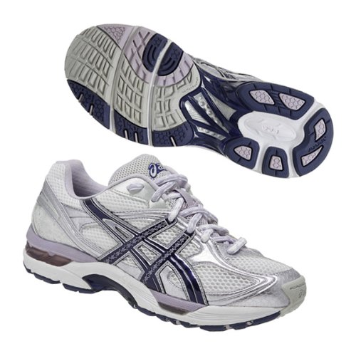 Asics Women’s Gel-Netburner Pro 6 Court White/Navy/Lilac R955N0154 8 UK