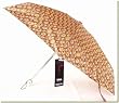 Totes - Adult Orange Circles Auto Open Auto Close Umbrella