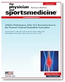 Athletic Performance After ACL Reconstruction in the Women's National Basketball Association (DOI: 10.3810/psm.2011.02.1860) (The Physician and Sportsmedicine)