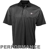 Cutter & Buck Georgia Bulldogs Black Birdseye Polo