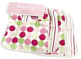 Babylicious Groovy Pink Circus Stripe Basic Bib