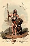 Art Poster, A Briton of the Interior - 18.75 x 27.5