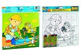 p:os handels 63373 - Wachsmalstifte  -  Puzzle Bob d. ..