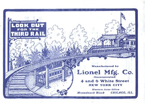 Lionel Corporation - Lionel Electric Train Catalog 1906