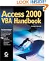 Access 2000 VBA Handbook