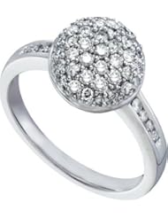 0.50CTW DIAMOND HEART RING