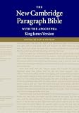 KJV New Cambridge Paragraph Bible with the Apocrypha Black French Morocco leather