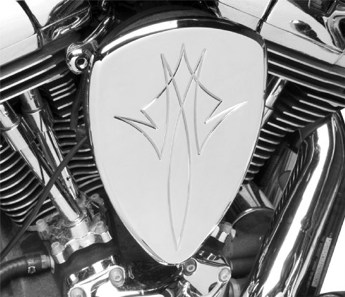 Baron Custom Accesories 'Pinstripe Chrome' Big Air Kit for 2002-2008 Honda VTX1800