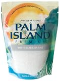 Palm Island Premium White Silver Sea Salt, 6-Ounce Pouch (Pack of 6)