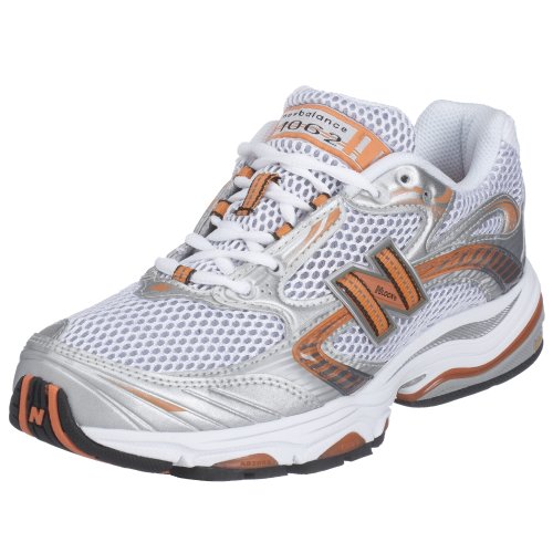 New Balance WR1062 Wide Size 6.5 - White/Silver/Coral