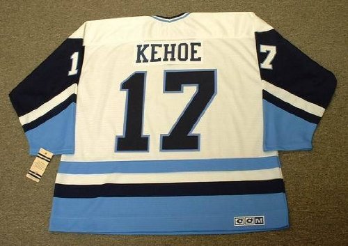 Buy RICK KEHOE Pittsburgh Penguins 1977 CCM Vintage Throwback Home NHL Hockey Jersey