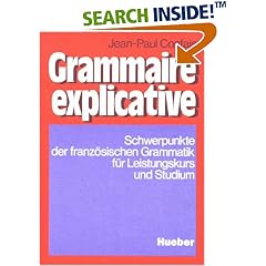 Grammaire explicative, Lehrbuch (Taschenbuch)