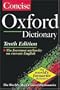 The Concise Oxford Dictionary