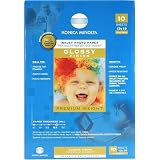 Konica Minolta Premium 13 x 19 Inch Glossy Photo Paper 10 Sheets (LB92655)