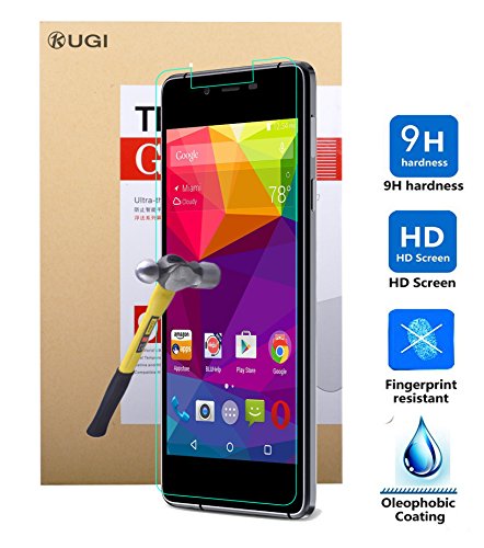 BLU Vivo Air LTE Screen protector, KuGi Ultra-thin 9H Hardness High Quality HD clear Premium Tempered Glass Screen Protector for BLU Vivo Air LTE smartphone (1 pcs)