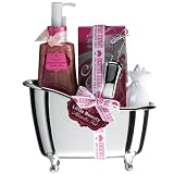 Baignoire de Bain Argenté The Republic Of Pink Bliss - Canneberge