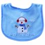 Luvable Friends Christmas Embroidered Bib, Let It Snow